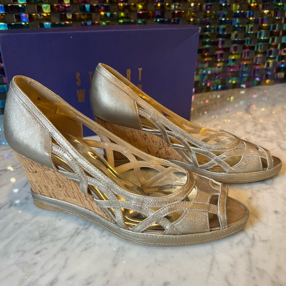 Stuart Weitzman size 8 M Wedge Heel